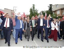 MEK, TARSUS'TA BYK YRYE KATILDI